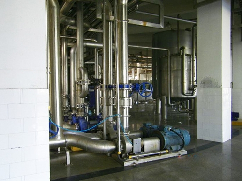啤酒CO2凉水泵改造工程3
